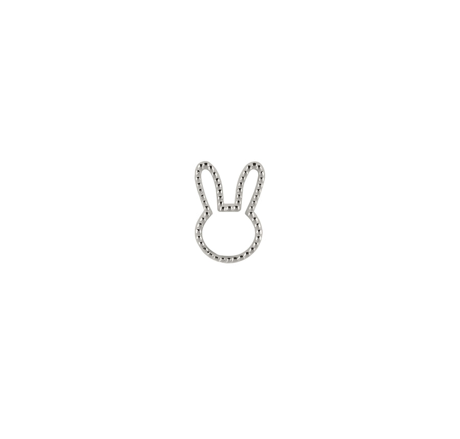 18k Bunny Pendant